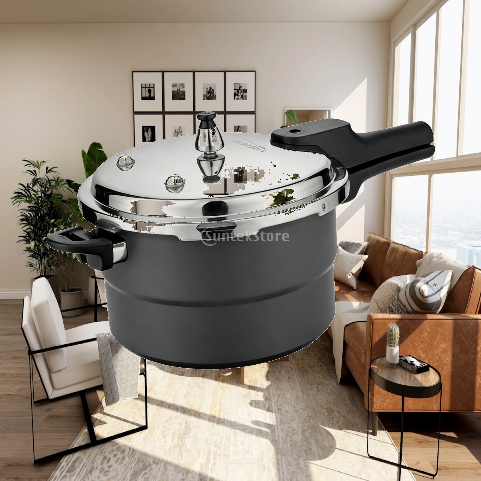 Instant Pot Pressure Cooker - Gazlı veya İndüksiyonlu Ocaklar için Düdüklü