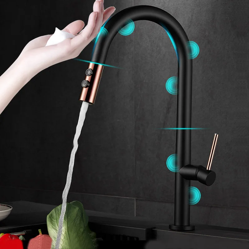 Kitchen Appliances White - Akıllı Dokunmatik Mutfak Musluklar Vinç Dışarı
