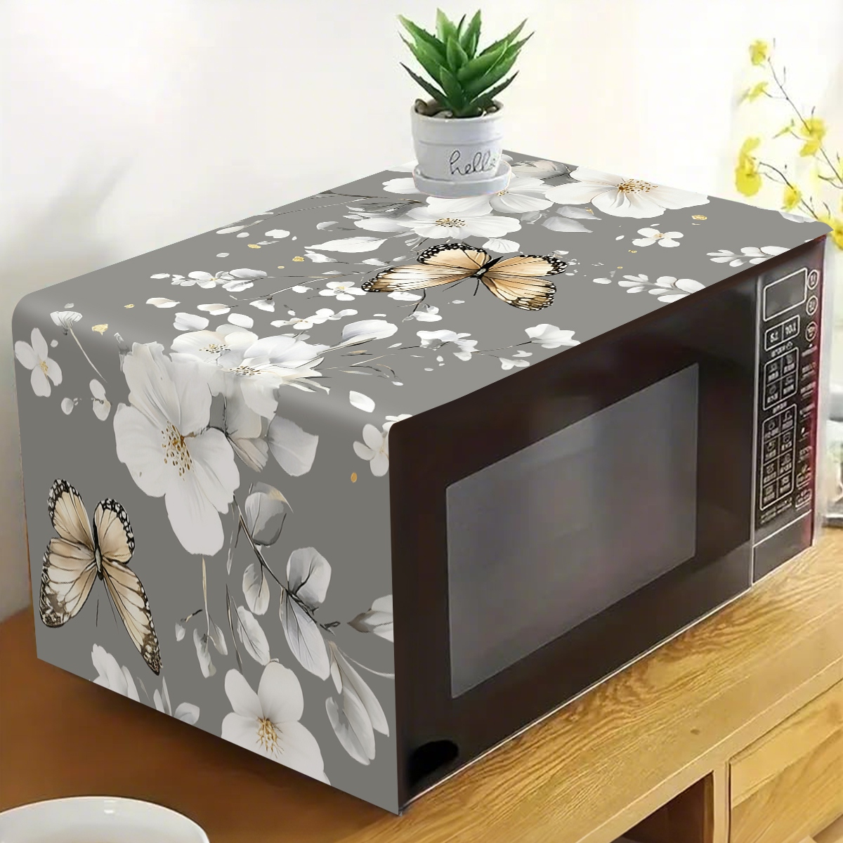 1 adet Beyaz Çiçek Mikrodalga  - Kitchen Appliances White incelemesi ve fiyatı