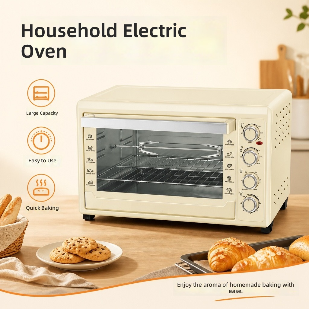 Elektrikli Fırın 60L, 4 Katman - Kitchen Appliances Gift Ideas incelemesi ve fiyatı