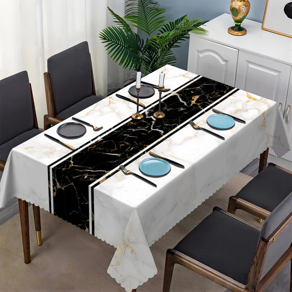 Çağdaş Siyah Beyaz Mermer Dese - Kitchen Appliances White incelemesi ve fiyatı