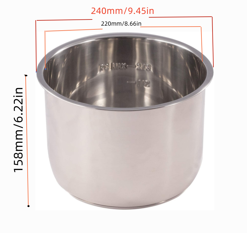1 adet paslanmaz çelik iç tenc - Instant Pot Pressure Cooker incelemesi ve fiyatı